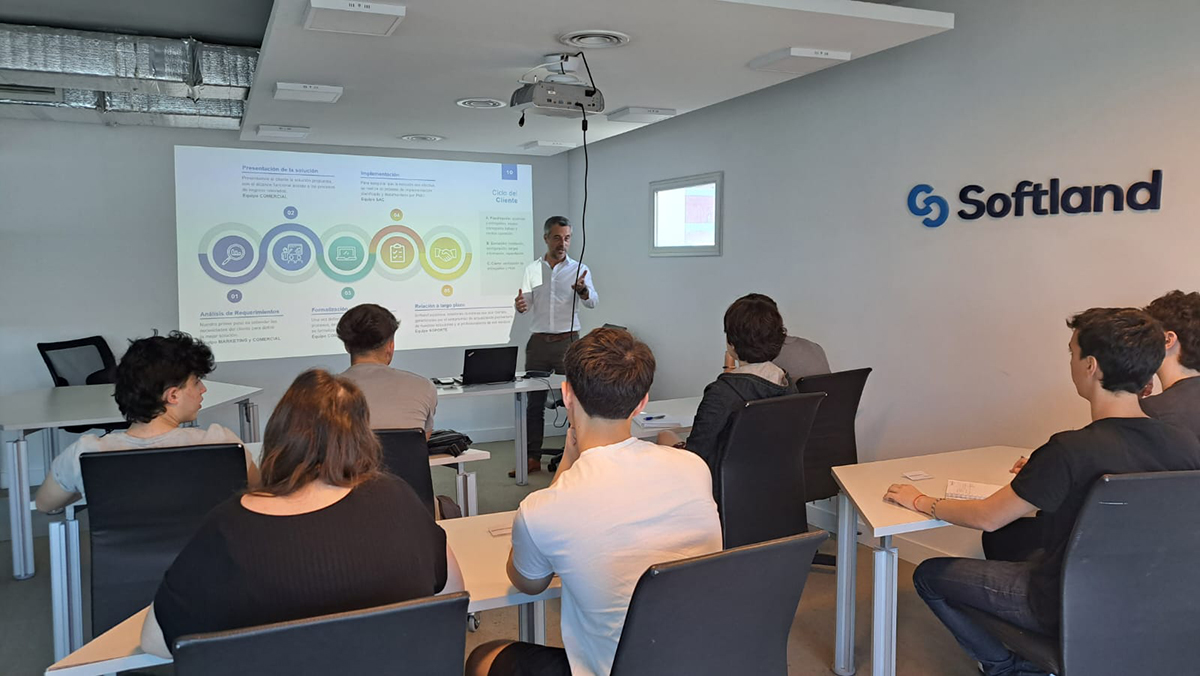 Softland junto a escuela ORT, contribuyendo en la formación de jóvenes profesionales