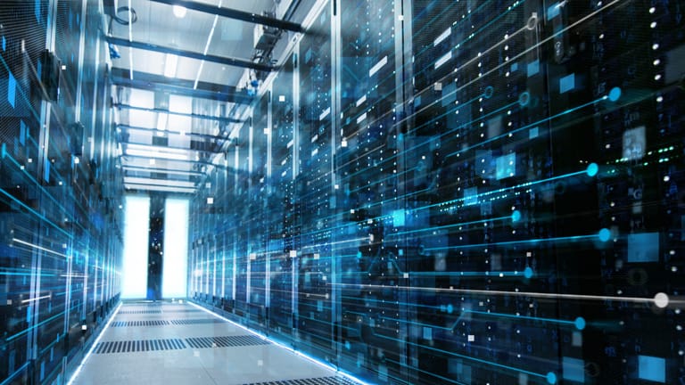 sala tecnología para minería de datos en empresa
